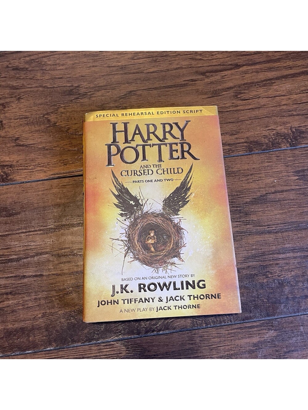 Harry Potter Cursed Child Parts 1 & 2 Special Rehearsal Edition Hardcover Script